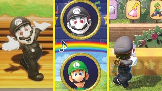 EVIL MARIO vs Yoshi, Luigi, Peach in Mario Party Superstars!! (ZXMany Mario Party Superstars mod)