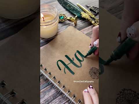 🥰Hand Lettering Notebook
