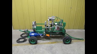 McElroy No. 28 Rolling Pipe Butt Fusion Machine W/Facer 2-8"