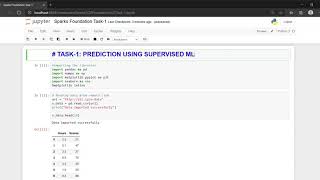 TSF Data Science and Business Analyst Task-1