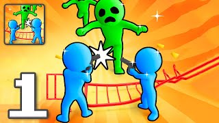 Zombie City Defense: Plague - Gameplay Walkthrough Part 1 - Tutorial City Defender (iOS, Android) screenshot 4