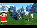 SHINCHAN Stealing BATMOBILE From BATMAN for IRON MAN in GTA 5!