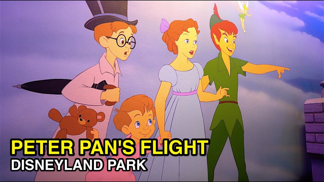 [4K] Peter Pan's Flight - LOW LIGHT : Disneyland Park (Anaheim, CA) roller coaster deaths