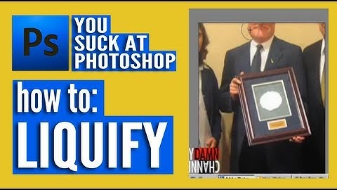 You Suck at Photoshop - Filter: Liquify