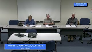 Human Services Advisory Committee - April 23, 2026