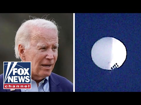 Biden won't shoot down Chinese spy balloon over US