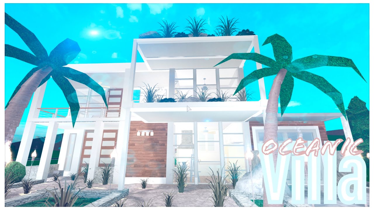 Villa Aesthetic Villa Bloxburg House Ideas