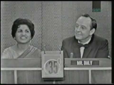 What's My Line? 5 Feb 1961 Part 3 Second Contestant