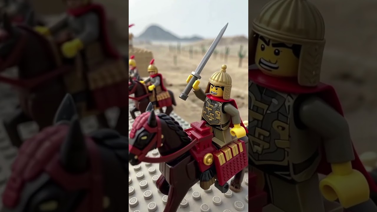 Lego cavalry on the March 
