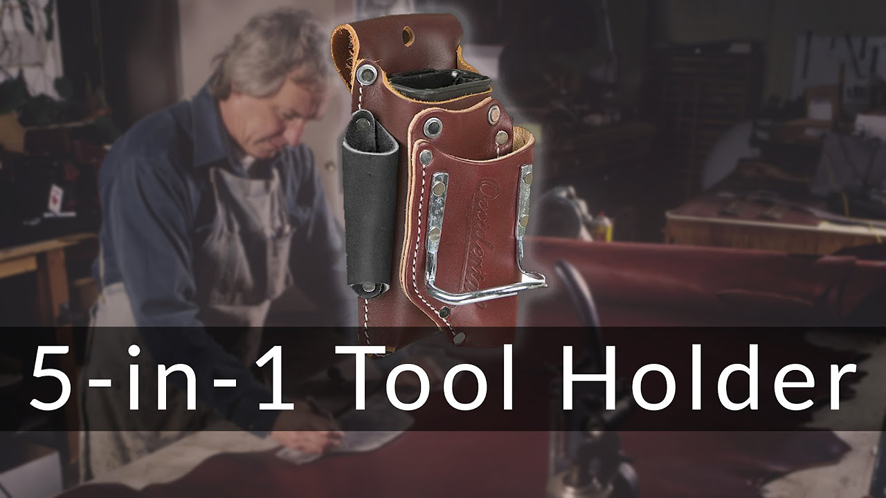 Occidental Leather 5 in 1 Tool Holder - YouTube