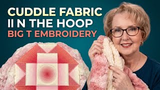 Machine Embroidery Quilting on Cuddle Fabric: Tips, Tricks & Block Demo with Lisa