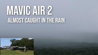 DJI Mavic Air 2 I Wanted to see rain from the drone