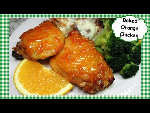 How to Make Easy Oven Baked Orange Chicken ~ Orange Chicken Recipe
