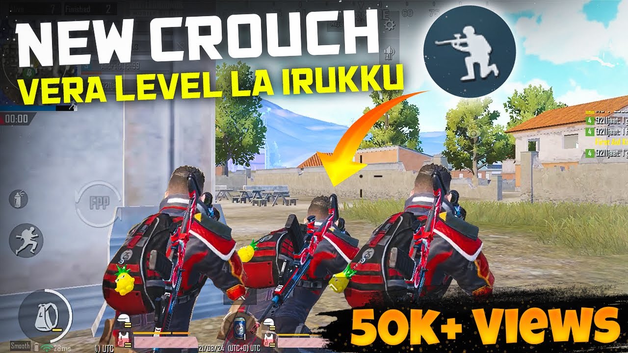 NEW BGMI FAST CROUCHING ❤️‍🔥  BGMI TIPS AND TRICKS TAMIL