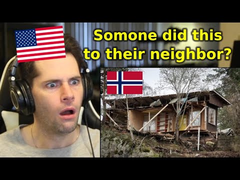 American Reacts to CRAZY Norwegian Neighbor Stories