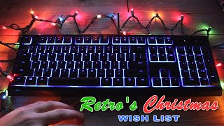 ASMR Retro's Christmas Wish List (2019) - Whispers, Mouth Sounds, Typing Clicks screenshot 3
