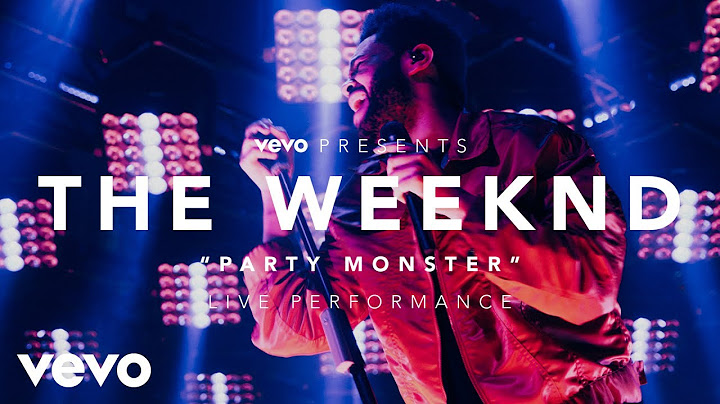 Party Monster Live version - Live performance video thumbnail