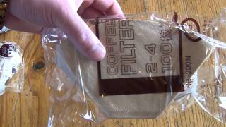 フィルターの折り方