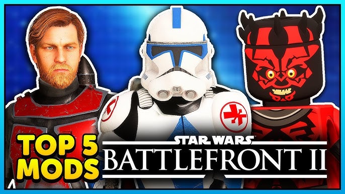 Top 5 Star Wars Battlefront 2 Mods of the Week 227, Boba Fett, Top 5 Star  Wars Battlefront 2 Mods of the Week 227! ⬇️ Star Wars Battlefront 2 Mod  Downloads: Rogue One Darth Vader:, By A7ZATRU