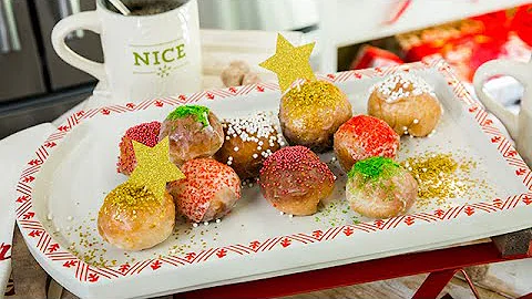 Debbie Matenopolous' Glitter Christmas Doughnuts -...