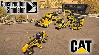 Construction Simulator 2022  🚧 Caterpillar 🚧 Machine Closer Look #3 screenshot 3