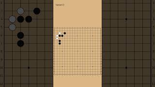 Capturing Stone - Elemenatry #goGame #tsumego #baduk #weiqi #goPuzzles #goTraining #learnGo