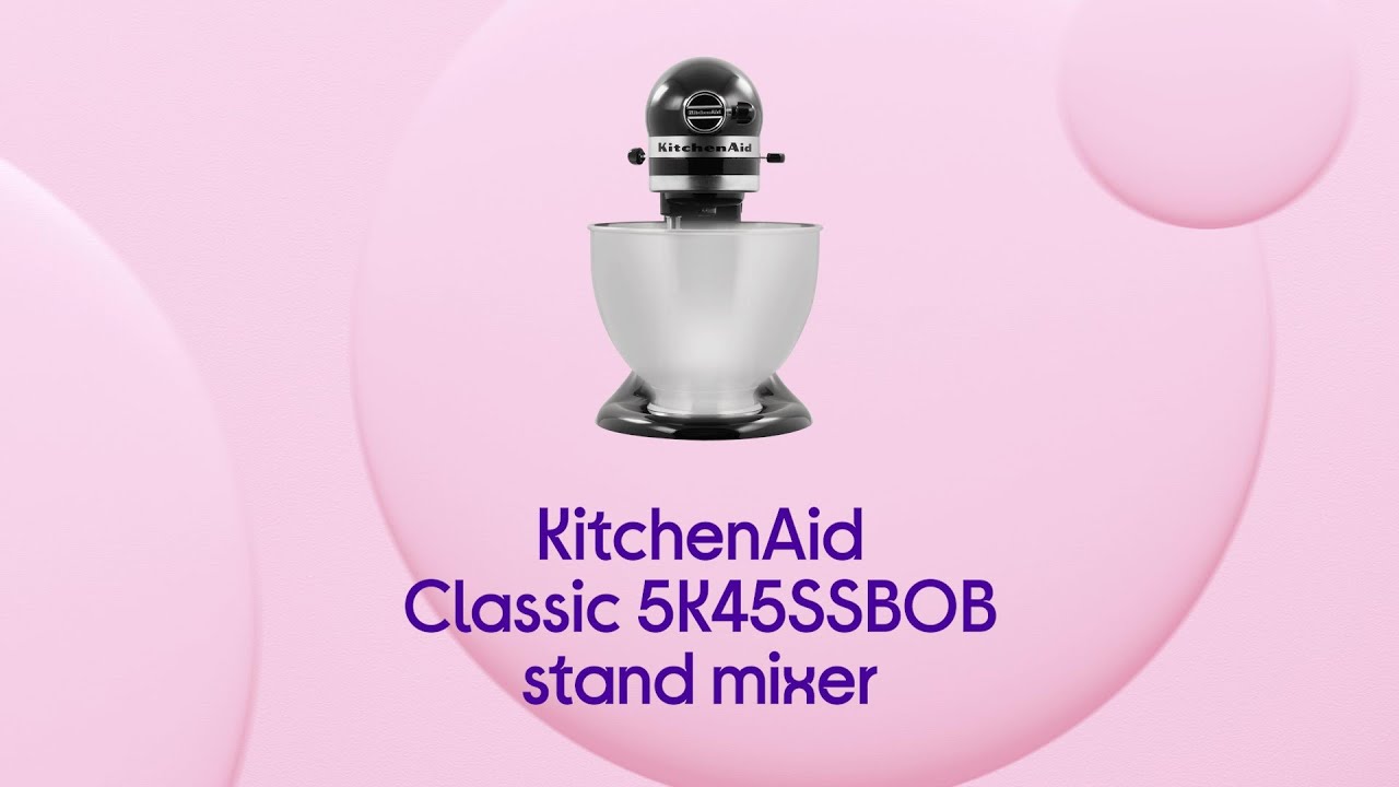 KitchenAid Classic 5K45SSBOB Stand Mixer Onyx Black Product