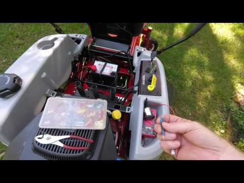 Exmark Quest hour meter YouTube