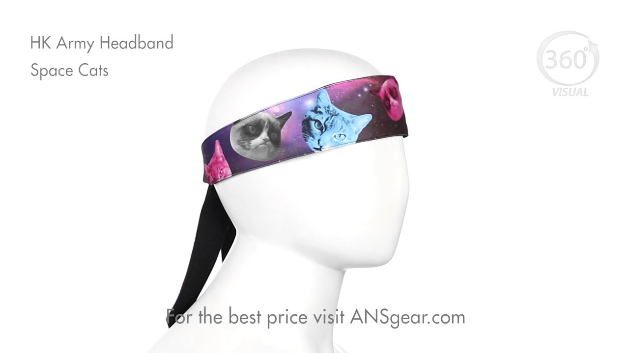 HK Army Paintball Headband Space Cats Visual 360 YouTube