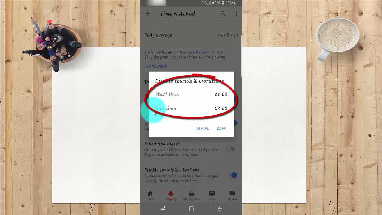 Android Phone How to Disable Youtube App sound and vibrations