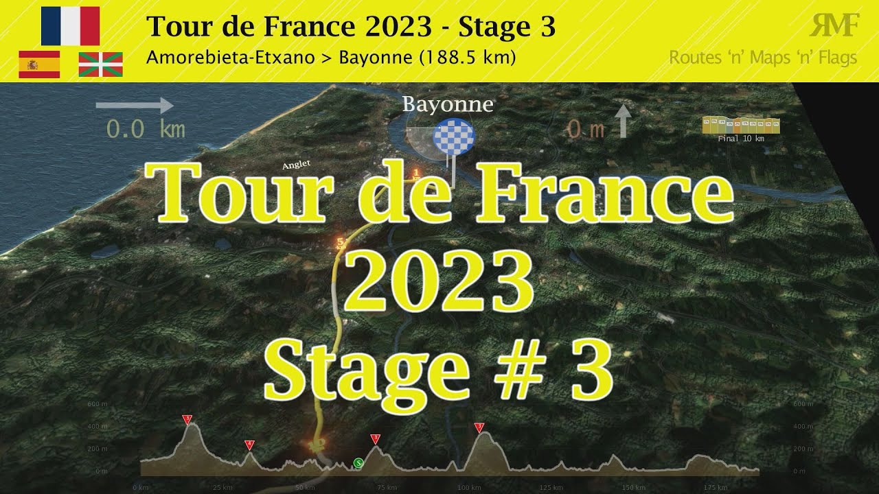 Tour de France 2023 stage 3 preview: Route map and profile of ...