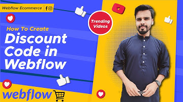 How To Create Discount Code in Webflow in Urdu/Hindi - Webflow Ecommerce - Webflow Tutorial
