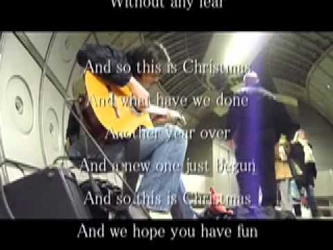 Happy Xmas (War is Over) -Solo Guitar-