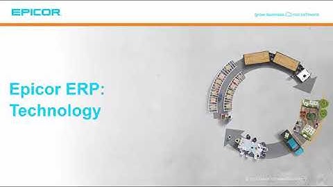 Epicor ERP: Technology