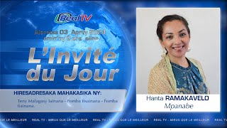 L Invite Du Jour Mivantana 03 Aprily 2024 Hanta Ramakavelo