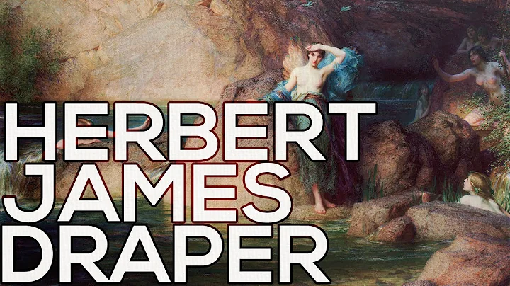 Herbert James Draper: A collection of 46 paintings...