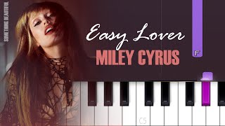 Miley Cyrus - Easy Lover  | Piano Tutorial