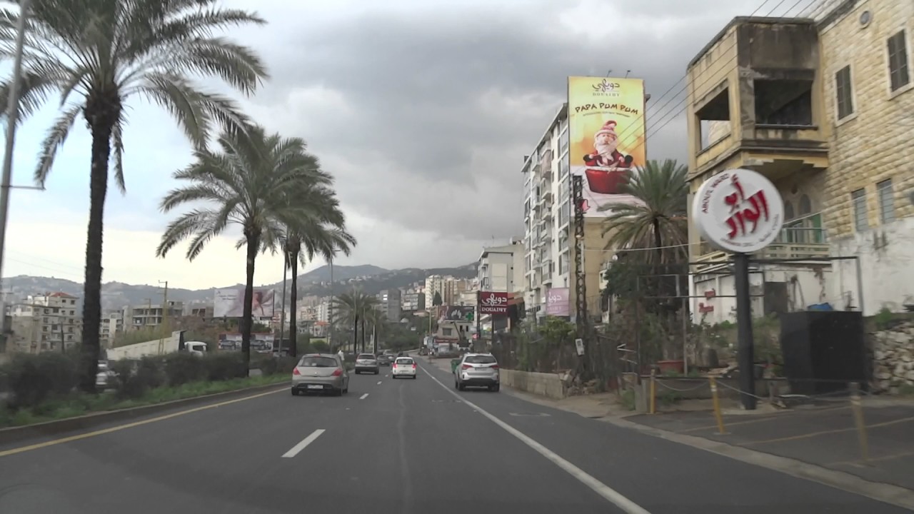 Driving Lebanon Road Trip From Beirut To Qnat, Bcharre, Lebanon (2016