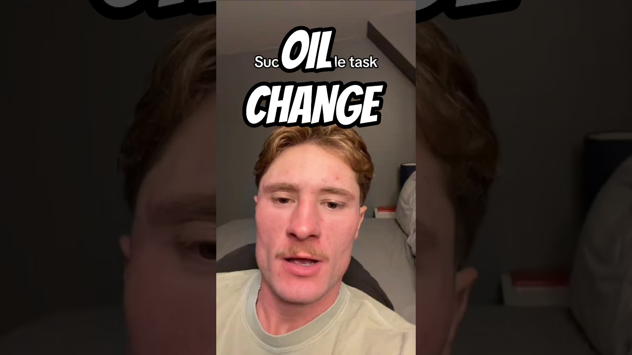 OIL CHANGE #genx #cars #opinion #danregancomedy