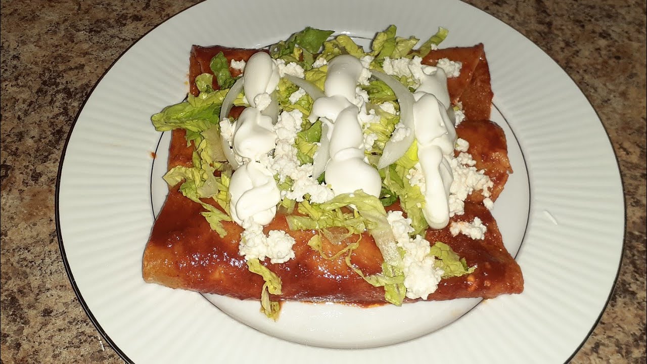 ENCHILADAS ROJAS DE QUESO COCINANDO CON MI AWITA YouTube