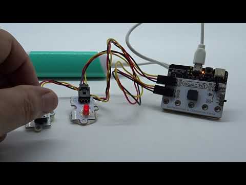 micro:taller con micro:bit. Cómo modificar la intensidad de brillo de un LED con un potenciómetro