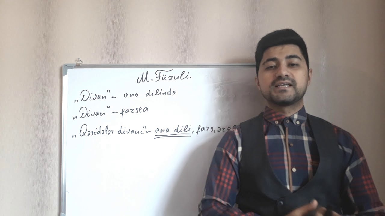 ƏDƏBİYYAT - Məhəmməd Füzuli - həyat və yaradıcılığı İZAH 2024