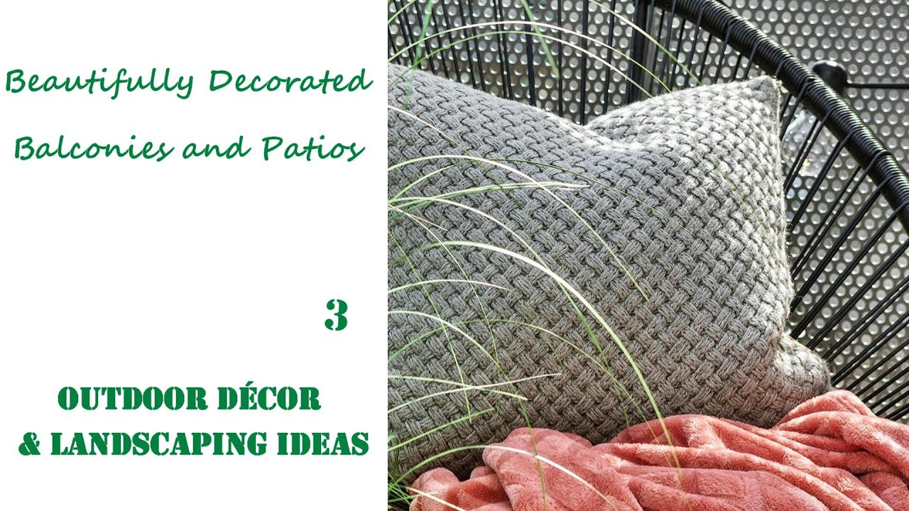 Beautifully Decorated Small and Medium Size Balconies and Patios Beautifully Decorated Small and Medium Size Balconies and Patios