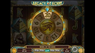 Legacy of Egypt slot BIG WIN!