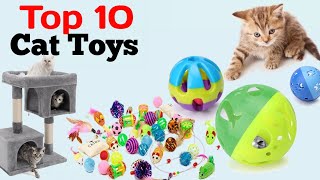 Top 10: Best  intractive cat toys 2021 / #best cat toys#