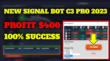 New Signals Bot c3 Pro 2023 - Profit $400 || On Binary Option Trading