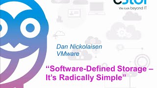 Software-defined Storage - It's Radically Simple - cStor Webinar - Oct 15