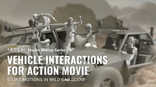 Wild Car theme Motions for Action Movie| Vehicle Interactions for iClone & ActorCore