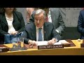 UN Committed to Supporting Palestinians & Israelis to Resolve Conflict - UN Chief