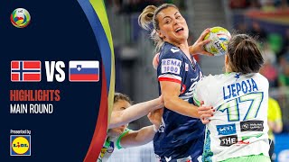 What a battle in Ljubljana | Norway vs Slovenia | Highlights | MR | Women’s EHF EURO 2022